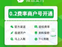 微信支付商家手续费降低攻略：开启0.2%-0.3%费率优惠之旅