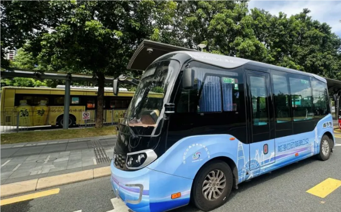 深圳前海推出20台自动驾驶公交车:9座新能源小巴 试点期间免费乘坐