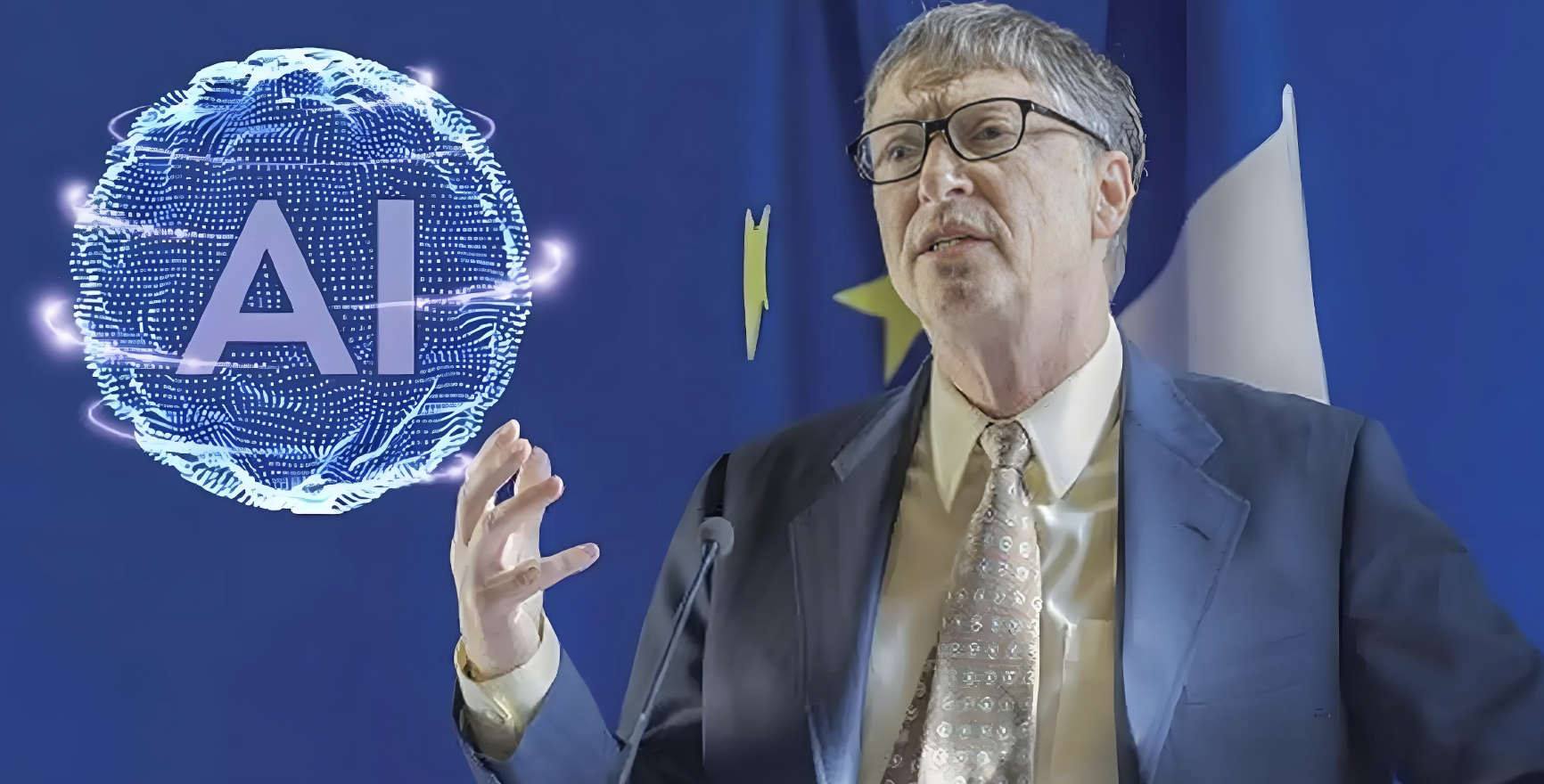 比尔·盖茨最新访谈：AI热潮超越互联网泡沫，超人类智能时代将至