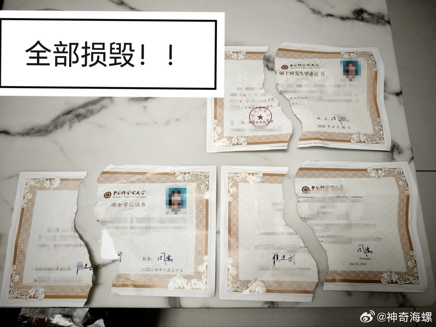 顺丰快递损毁学位证书,已赔付8000元:当事人回应称损坏系意外,机器挤压导致