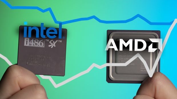 尽管市值仅为AMD四成且裁员15%,Intel依旧稳固,无倒闭之虞