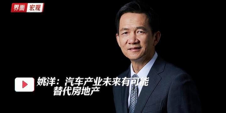 北大教授姚洋:汽车产业有望成为替代房地产的经济支柱