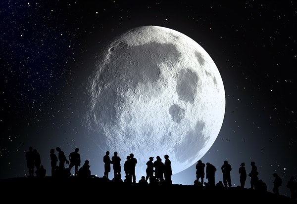 超级月亮今晚登场:19时26分迎年度最大满月
