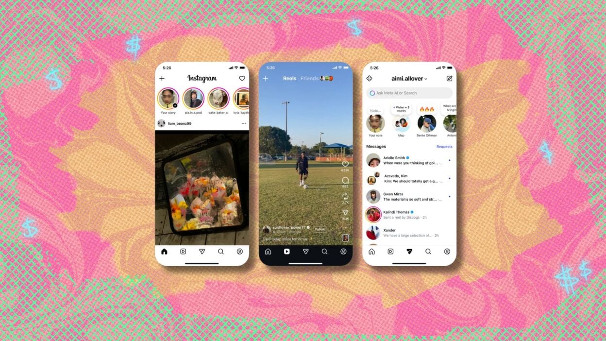 Instagram导航栏重大改版：Reels和私信成为核心功能