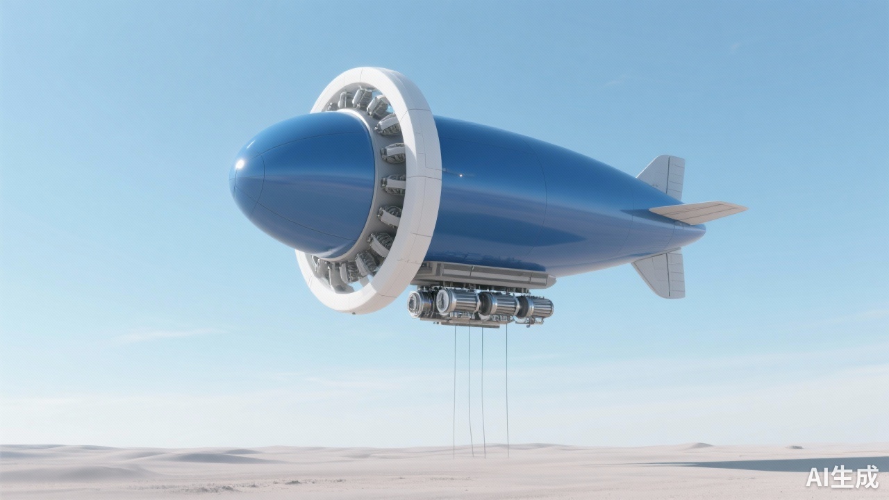 全球首台兆瓦级浮空风电系统试飞成功，戈壁滩上实现突破性发电