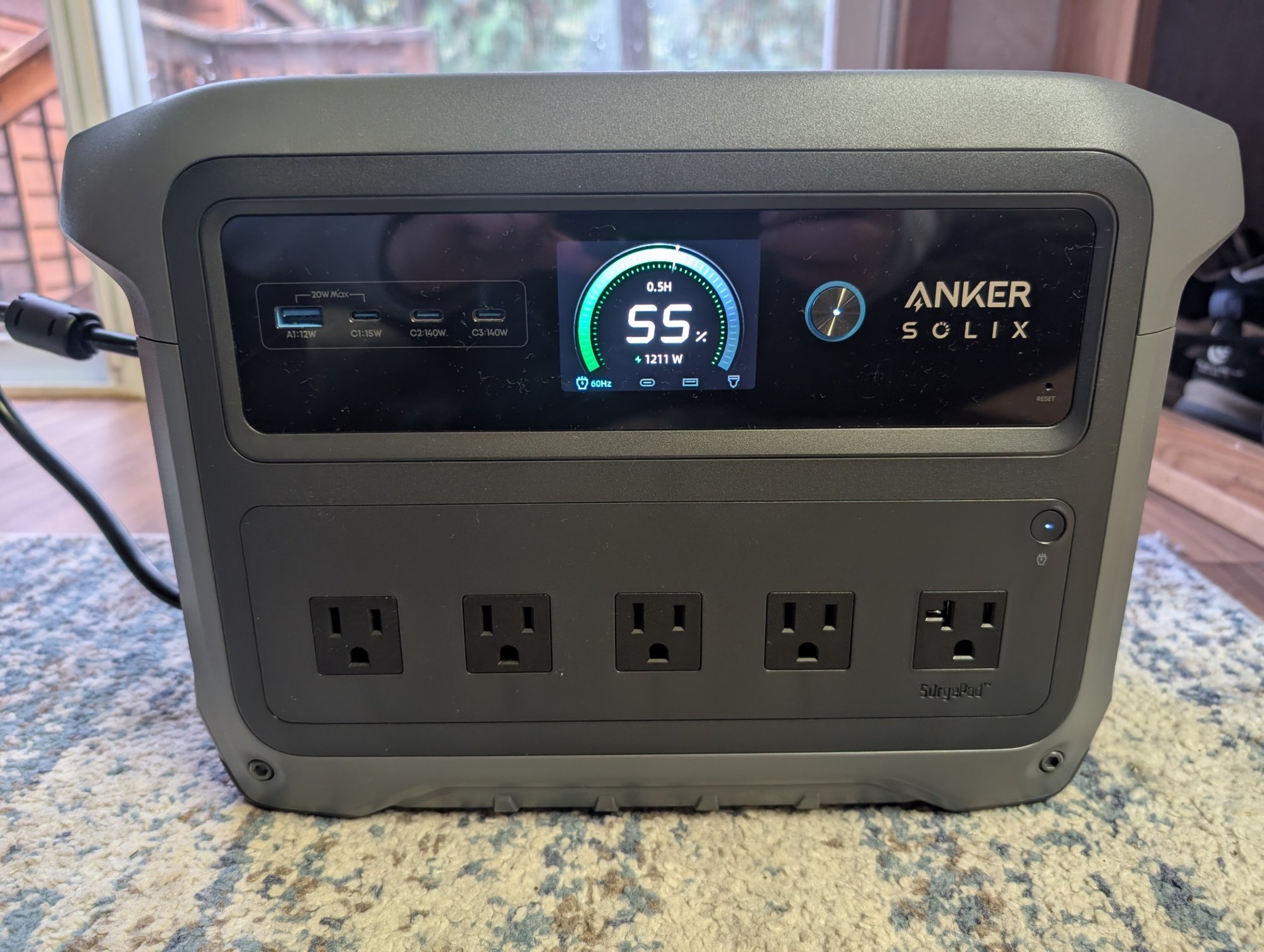 Anker Solix C1000 Gen 2评测：更轻更快但容量略减的升级之作