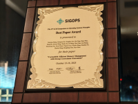 星绽操作系统斩获SOSP 2025最佳论文奖,性能超Linux 26倍
